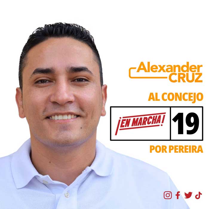alexander cruz al concejo pereira